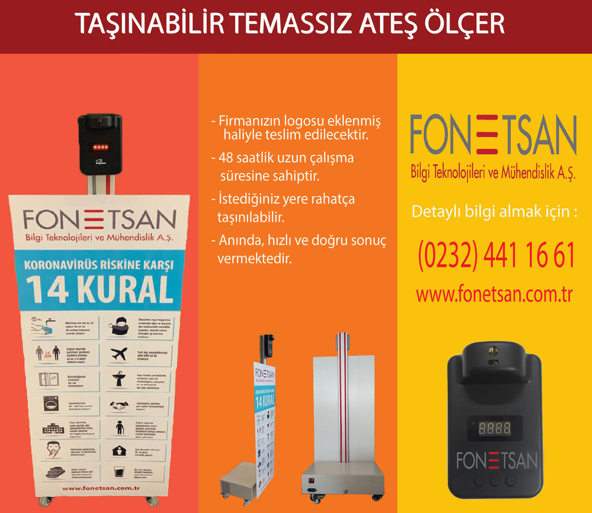 fonetsan temassız ates olcer brosur 4